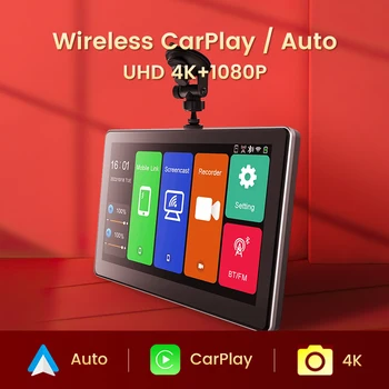 Универсальный 7-Дюймовый Автомобильный Радиоприемник, Мультимедийный Видеоплеер Для Wuling 730 Hongguang Rongguang MINI EV Carplay + Android Auto Touch Screen