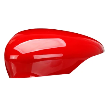 Крышка Зеркала заднего Вида Левой Двери Крыла Крышка Бокового Зеркала Заднего Вида для Ford Fiesta MK7 2008-2017 Красный