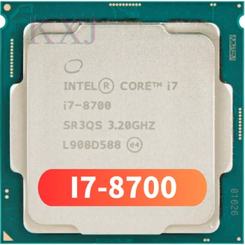 Используемый шестиядерный двенадцатипоточный процессор Intel Core i7 8700 с частотой 3,2 ГГц 12M 65W LGA 1151
