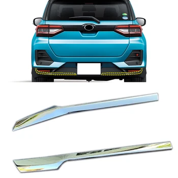для Toyota Raize A200A 210A 2019 2020 ABS Молдинг Крышки Багажника Заднего Багажника, 2 Шт. Хромированные Аксессуары Для Экстерьера Автомобиля