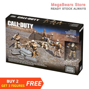 Mega Bloks Construx Call of Duty CNG78 Desert Squad Строительные блоки Строительные игрушки