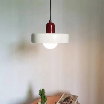 Люстра, ресторанная лампа, ретро-лампа, простая современная креативная керамическая люстра в скандинавском стиле для спальни