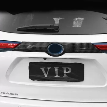 ABS Хромированная Отделка Крышки Багажника Задней Двери Багажника Для Toyota Highlander XSE 2021 2022 2023 Автомобильные Аксессуары