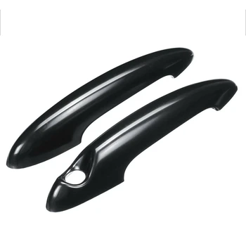 2 шт. ABS Черная крышка дверной ручки для MINI Cooper S R50 R53 R56