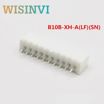 100ШТ Разъем B10B-XH-A (LF) (SN) B10B-XH-A с контактным основанием 10p с шагом 2,5 мм