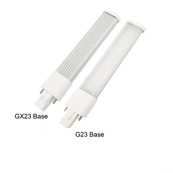 2шт G23/GX23 / 2G7 / 2GX7 PL Свет Теплый Белый /холодный Белый 4 Вт 5 Вт 6 Вт 7 Вт 2-Контактный Разъем PL-S CFL С Горизонтальным Боковым обзором Светодиодная Лампа