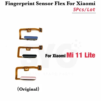 5 шт./лот Оригинал для Xiaomi Mi 11 Lite Кнопка 