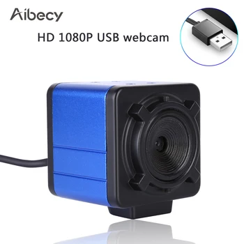 Компьютерная камера Aibecy с автофокусом 1080P Веб-камера 8 Мегапикселей с фиксированным фокусом 80-градусная камера Ultra hd Широкоугольная с микрофоном
