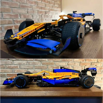 2022 НОВЫЙ В НАЛИЧИИ Гоночный Автомобиль McLarenN Sport Formula 1, Совместимый С 42141 Строительными Блоками MOC, Технология Кирпичей LepinBlocks Toys