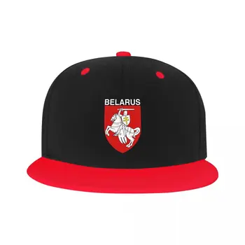 Изготовленная на заказ Эмблема Беларуси, Бейсболка, Плоская уличная бейсболка, Мужская Женская Регулируемая Белорусская шляпа с гербом, хип-хоп Шляпа для папы