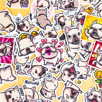40шт Креативных наклеек для скрапбукинга Kawaii Japanese Cute Dogs Life / декоративные наклейки / Фотоальбомы 