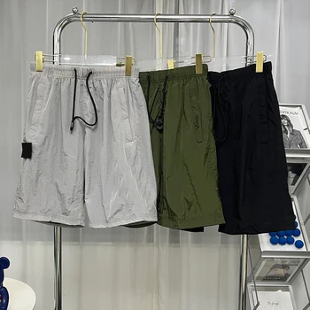 Мужские шорты Летние водонепроницаемые нейлоновые брюки с завязками, повседневные брюки длиной до колен MA818