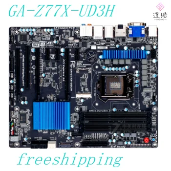 Для Gigabyte GA-Z77X-UD3H Материнская плата 32GB LGA 1155 DDR3 ATX 100% Протестирована, полностью работает.