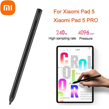 Стилус Xiaomi Mi Pad 5 и 5 Pro для сенсорной ручки с экраном планшета Xiaomi Тонкий карандаш для рисования большой емкости Оригинальная ручка Touch