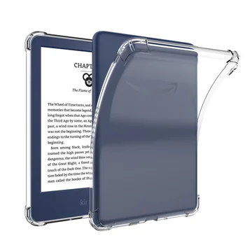 Для Kindle 11-го поколения 2022 Чехол Прозрачный TPU C2V2L3Silicone Задняя Крышка для Kindle 2022 6-дюймовый поворотный Планшет Funda Capa