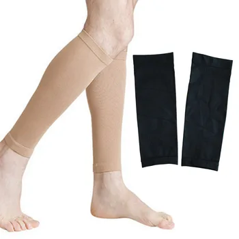 Эластичные спортивные рукава для поддержки икр, компрессионные носки для ног от варикозного расширения вен, тонкие носки для бега и велоспорта
