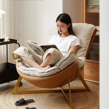 Офисные кресла для макияжа, спальня, Роскошные пляжные кресла Nordic, Дизайнерская мебель-качалка Sillones Modernos Para Sala, Гостиная