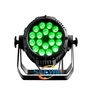 Sailwin Outdoor IP65 Водонепроницаемый 18X15 Вт RGBAW LED Par Light Disco Stage Освещает Движущийся Головной Свет Танцпола DMX512 Для Свадьбы