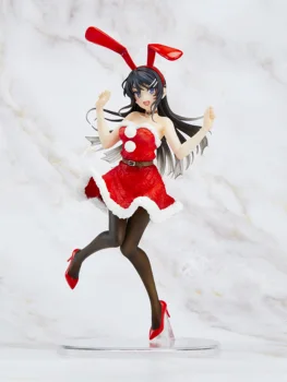 2021 в наличии японская оригинальная аниме фигурка Сакурадзима Май Рождественский Кролик ver фигурка коллекционная модель игрушки для мальчиков