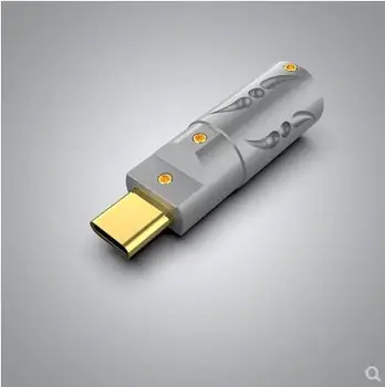 1ШТ/4ШТ Vyborg VT08 fever позолоченный штекер Type-C USB зарядка 3.1 кабель для передачи данных DIY сварочный штекер