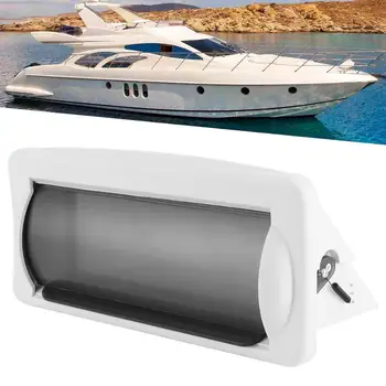 Морская лодка с одним DIN-экраном для DVD-радио, водонепроницаемая крышка для скрытого монтажа