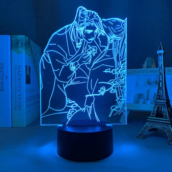 3D светодиодная лампа с рисунком Тянь Гуань Ци Фу из аниме для спальни, ночники в стиле манга, декор комнаты, подарок на день рождения для ребенка
