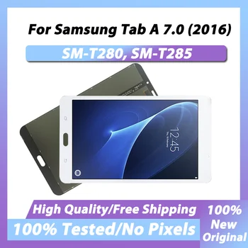 Оригинал для Samsung Galaxy Tab A 7.0 T280 T285 ЖК-дисплей с сенсорным экраном, Дигитайзер в сборе, замена ЖК-дисплея