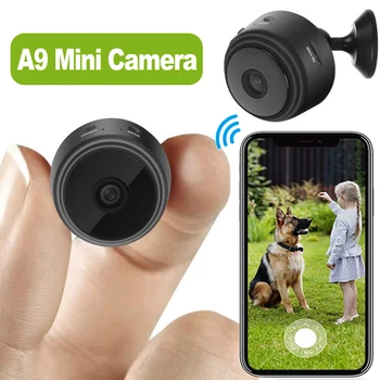 A9 Wifi Мини-Камера 1080P HD Беспроводная Сетевая Сенсорная Видеокамера S Умный Дом Веб-Видеонаблюдение Камера Безопасности