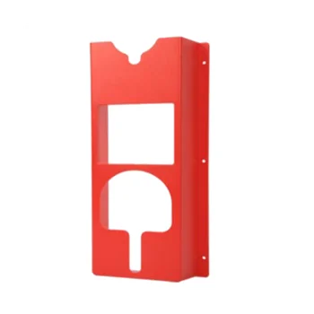 Красный Пластиковый настенный кронштейн для автомойки Салона красоты Полки магазина по ремонту автомобилей Подвесная стойка для полировки Полировальная доска