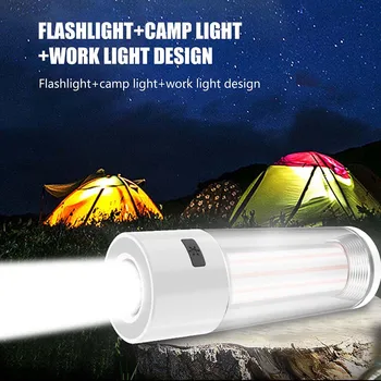 XPE Tent Light 320LM 5 Режимов СВЕТОДИОДНЫЙ Фонарь для Кемпинга Type-C USB Перезаряжаемый IPX4 Водонепроницаемый для Пеших Прогулок, Рыбалки, Чрезвычайных ситуаций
