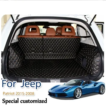 Высокое качество! Специальные коврики для багажника Jeep Patriot 2015-2008, прочные ковры для багажника, грузовой лайнер для Patriot 2010, бесплатная доставка