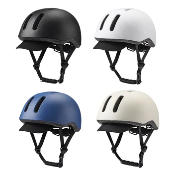 Защитный шлем Регулируемый спортивный шлем Дышащий Легкий с полями Защитное снаряжение для велосипеда и электрического скутера