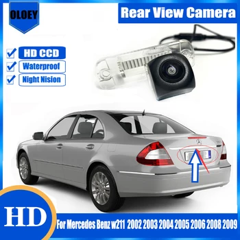 HD камера заднего вида для Mercedes Benz w211 2002 2003 2004 2005 2006 2008 2009 Резервная парковочная камера заднего вида