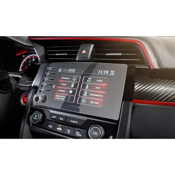 RUIYA для Civic Sport 2019 2020, 7-дюймовая автомобильная GPS-навигация, протектор сенсорного центрального экрана, Автомобильные аксессуары для интерьера Civic 2020
