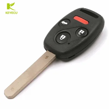 Замена ключа дистанционного управления KEYECU 3 + 1 кнопка FCC: N5F-S0084A для Honda Civic 2008-2012, Odyssey 2011-2013