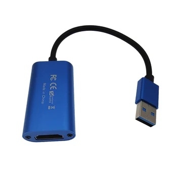 4K 1080P USB HD Video GrabberUSB 3,0-HDMI-Совместимая Карта Видеозахвата Для Консоли Pone Came Веб-Камера Видеокамера TV Box