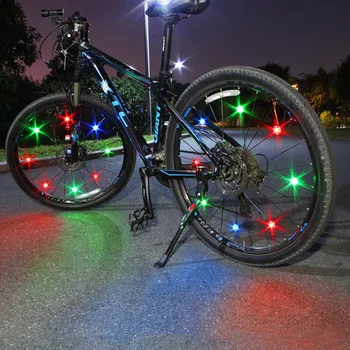 Велосипедные фары со спицами Светодиодные фонари для горных велосипедов Детские колеса для скейтборда декоративное снаряжение для верховой езды аксессуары