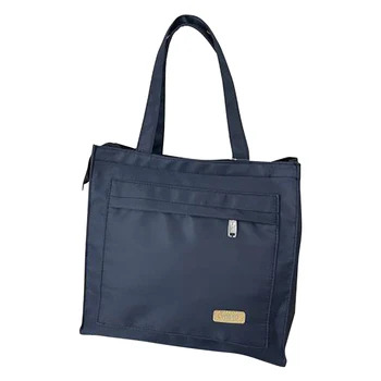 Женская сумка-тоут большой емкости, сумка для мамы, нейлоновая повседневная модная портативная простая с несколькими карманами, многофункциональная для отдыха на выходных.