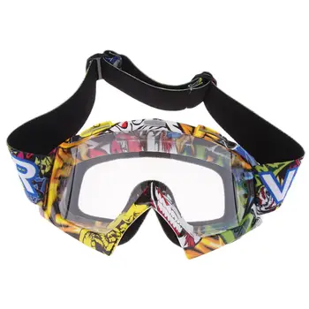 4X Защитные очки для мотокросса, снегохода и сноуборда, Прозрачные