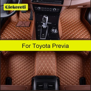 Автомобильные коврики QIEKERETI для Toyota Previa R2 R3 R5, аксессуары для ног, автомобильные ковры