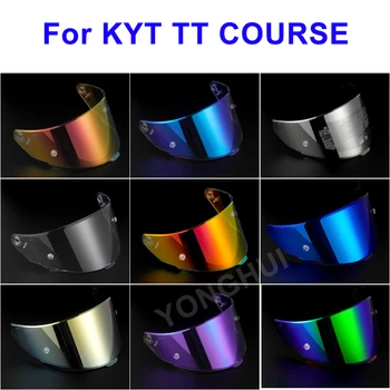 Козырек шлема для мотоциклетного шлема KYT TT COURSE, защищающего все лицо, солнцезащитный крем на лобовое стекло, аксессуары для шлемов TTC