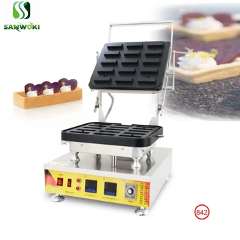 Электрическая мини-прямоугольная машина для приготовления яичных пирогов в скорлупе, Вафельница, Утюг Со сменными формами для пирогов, машина для прессования пирогов