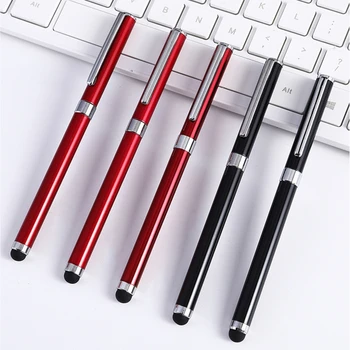 Шариковая ручка-стилус 2 в 1 Подходит для универсального Телефона с сенсорным экраном, планшета Kindle, Гладкой Пишущей Ручки со стилусом