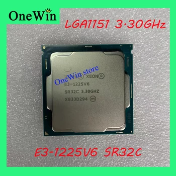 Оригинальный процессор Intel Xeon E3-1225V6 CPU LGA1151 8M 3,30 ГГц SR32C 14 нм Всего 4 ядра 4 потока 73 Вт