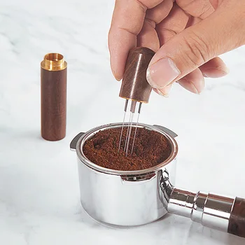 Диспергатор кофейного порошка из нержавеющей стали, мешалка для вскрытия кофейного порошка, Кухонный инструмент для приготовления кофе