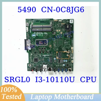 CN-0C8JG6 0C8JG6 C8JG6 Для Dell 5490 7790 С SRGL0 I3-10110U Материнская плата процессора Материнская плата ноутбука 100% Полностью Протестирована, Работает хорошо