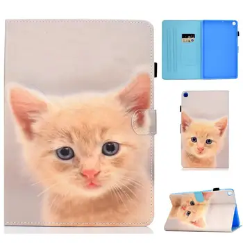 Чехол для Samsung Galaxy Tab S6 Lite 10.4 SM-P610 SM-P615 P610 P615 Чехол Cute Cat Butterfly Tablet Cover Funda для Tab S6 Lite