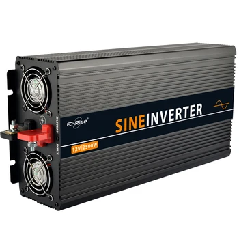 инвертор мощности 2500 Вт / 5000 Вт DC 12 В к AC 220 В чистый синусоидальный солнечный инвертор