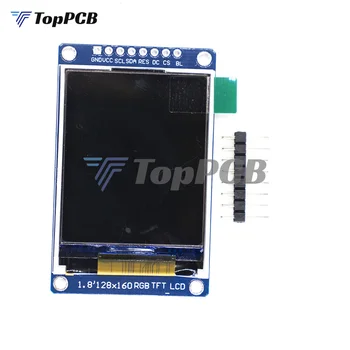 1,8-дюймовый полноцветный 128x160 SPI TFT ЖК-дисплей Модуль ST7735S 3,3 В ЖК-экран для Arduino
