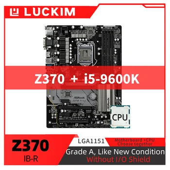 Отремонтированная материнская плата Z370 IB-R LGA1151 i5-9600K Set Kit с процессором